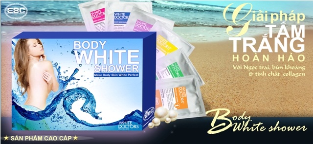 Bộ tắm trắng toàn thân Body White Shower
